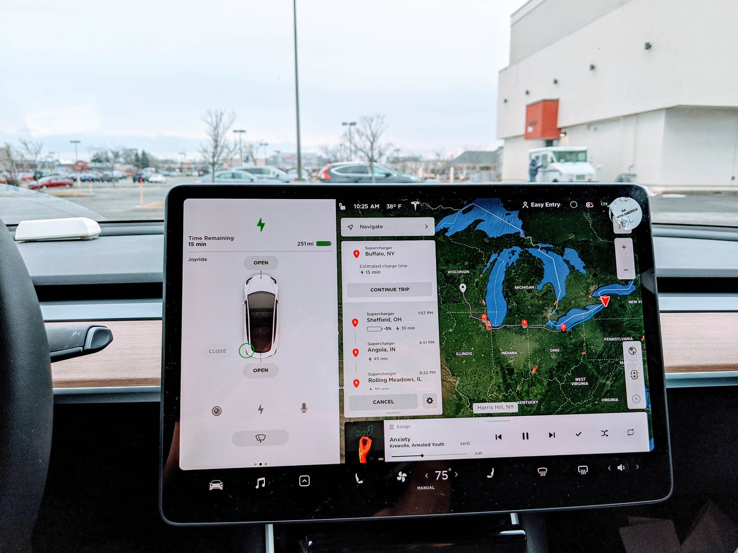 Tesla Navigation Routing