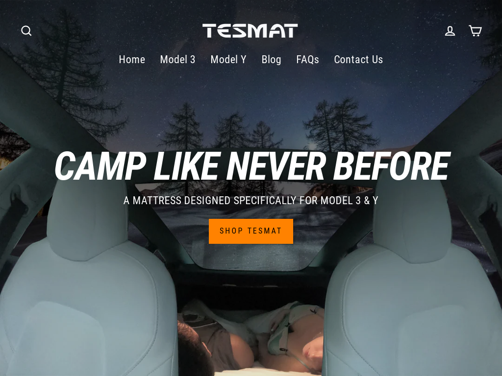 Dreamcase vs TESMAT - ¿Qué colchón es mejor para el Tesla Model 3 y Model Y?