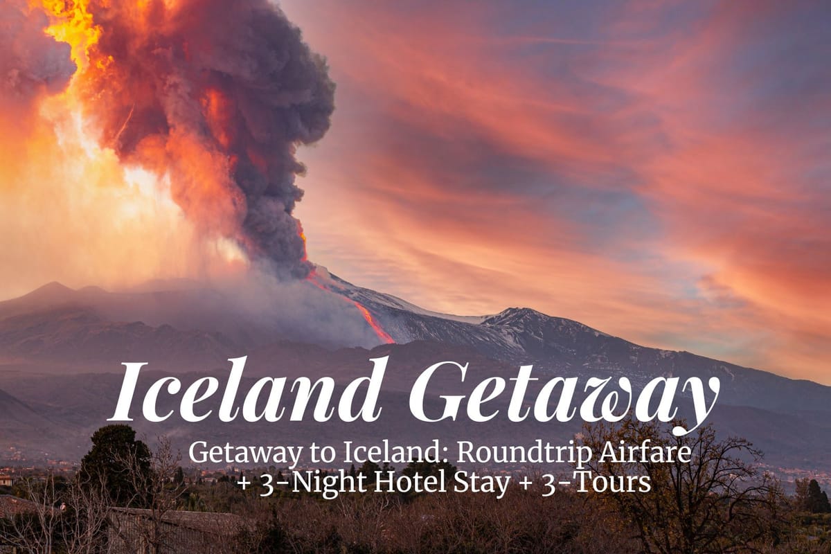 The Perfect Iceland Getaway: Roundtrip Airfare, Three-Night Hotel Stay, and Three Tours