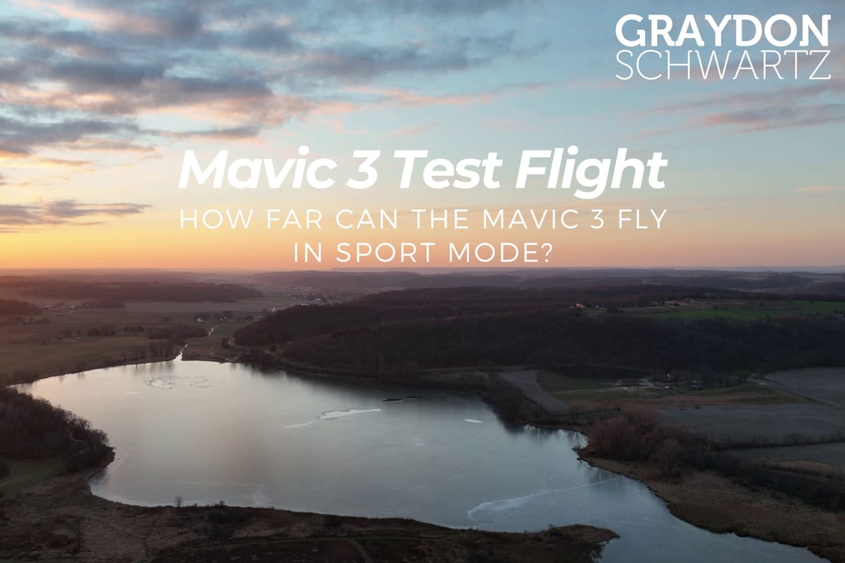 How Far Can the Mavic 3 Fly in Sport Mode?