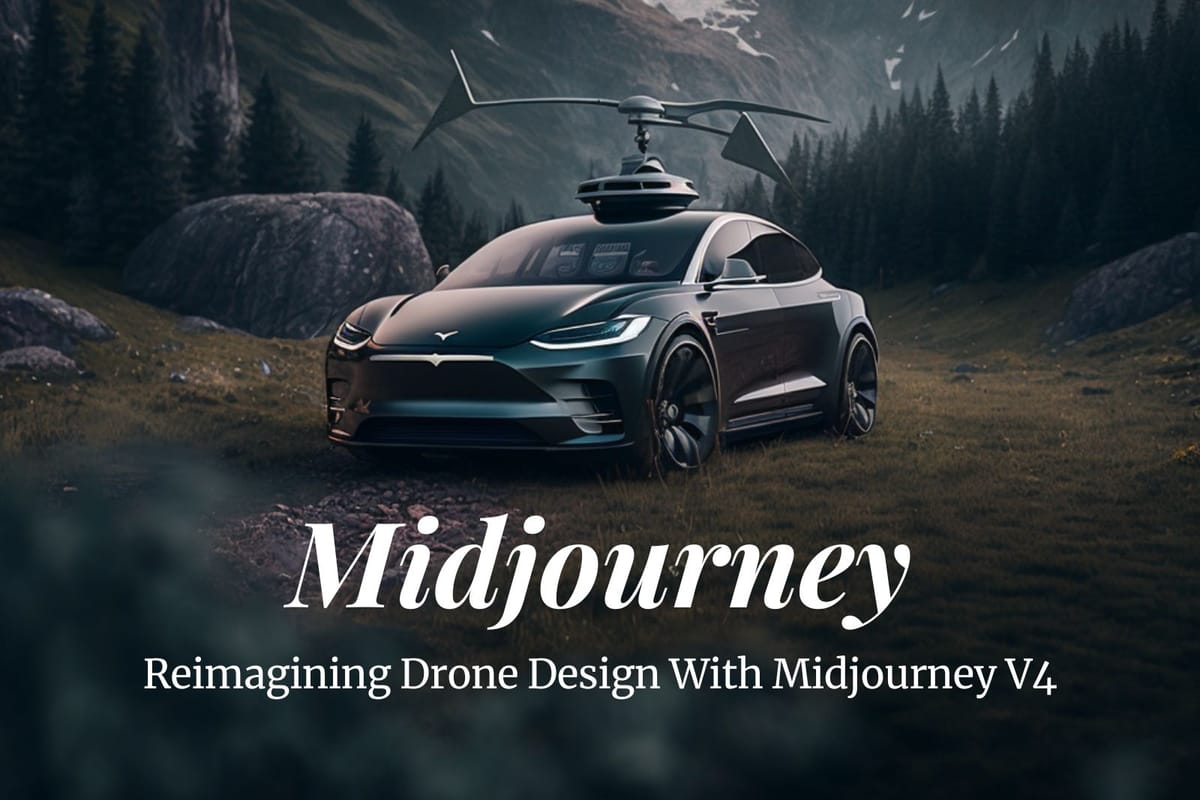 Reimagining Drone Design With Midjourney V4