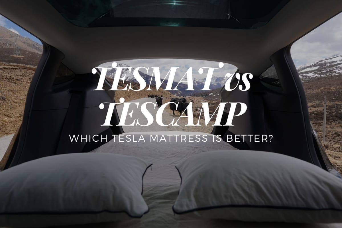 TESMAT vs TESCAMP — Which Tesla Mattress is Better?