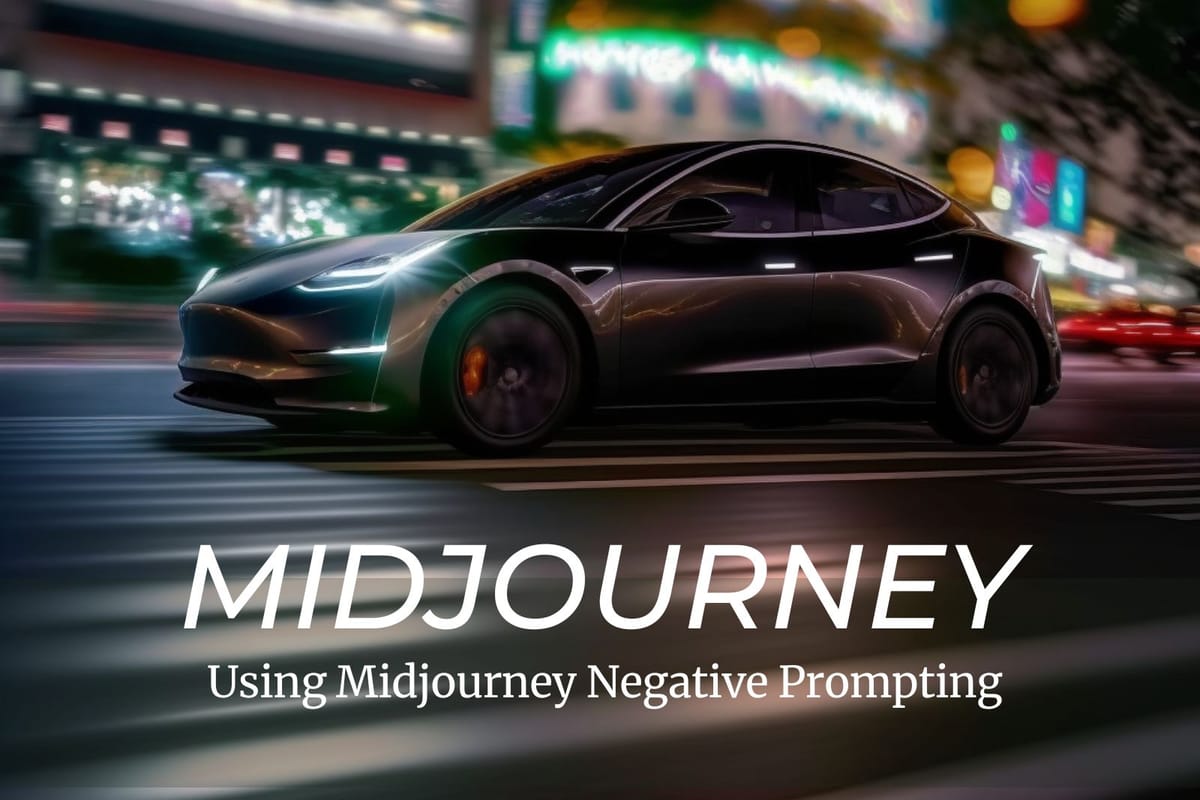 Using Midjourney Negative Prompting
