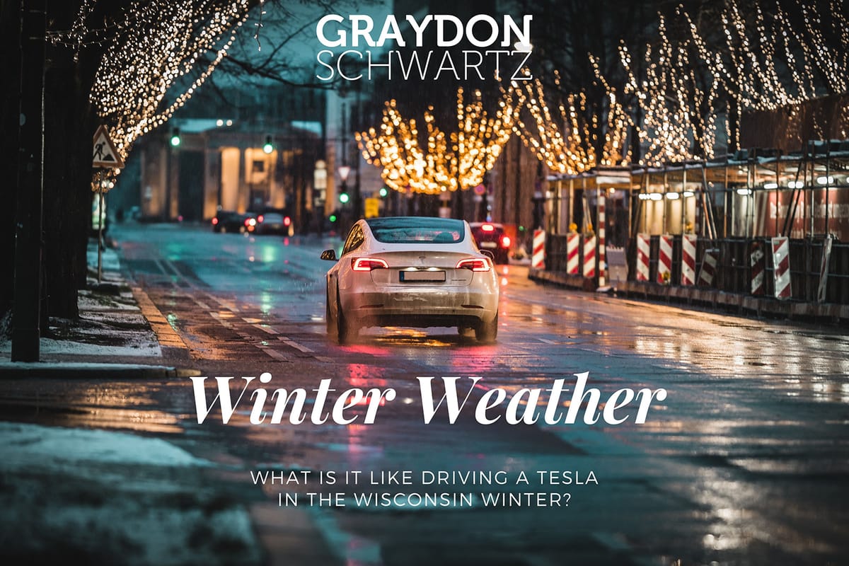 What Is It Like Driving a Tesla in the Wisconsin Winter?