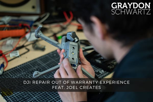 DJI Repair Out of Warranty Experience Feat. Joel Creates