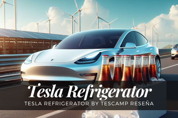 Tesla Refrigerator by TESCAMP Reseña
